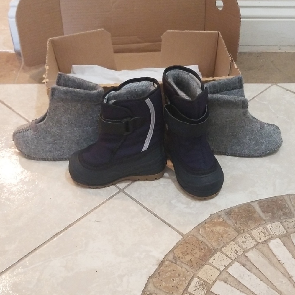 LL Bean Toddler Snow Boots NWT